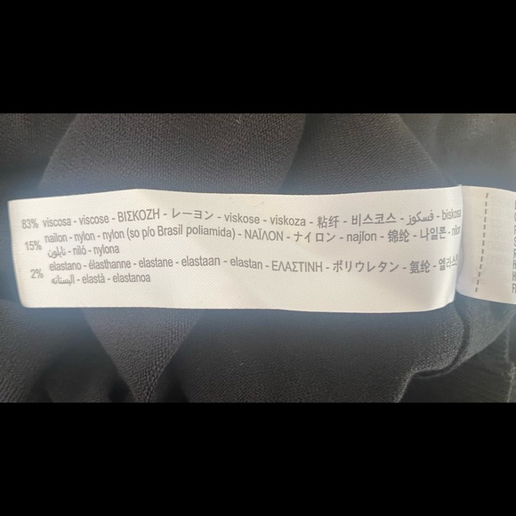 NEW! ZARA Basic V-Neck Sweater - Black (NWT) - Picture 8 of 8